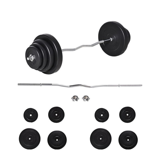 Σετ Στραβόμπαρα με Βάρη 70 Kg HOMCOM A91-138