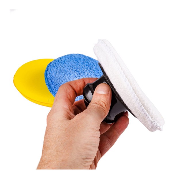 Σετ Στρογγυλά Σφουγγάρια Γυαλίσματος Αυτοκινήτου από Μικροΐνες με Λ... Σετ Στρογγυλά Σφουγγάρια Γυαλίσματος Αυτοκινήτου από Μικροΐνες με Λ...