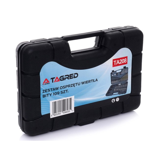 Σετ Τρυπάνια & Μύτες 109 τμχ TAGRED TA208