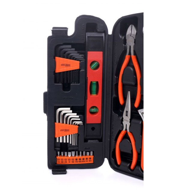 Σετ Βαλιτσάκι Εργαλείων 129 τμχ Kraft&Dele KD-10465