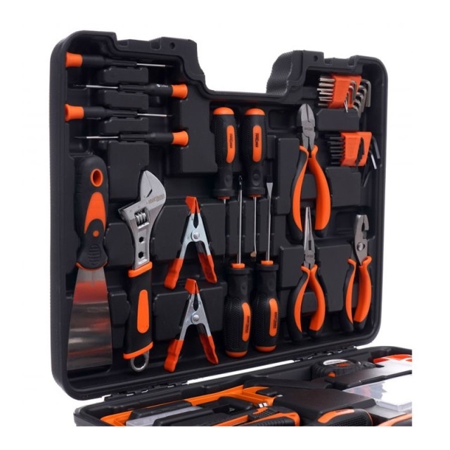 Σετ Βαλιτσάκι Εργαλείων 144 τμχ Kraft&Dele KD-10463