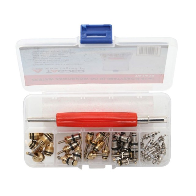 Σετ Βαλβίδες Πλήρωσης A/C Αυτοκινήτου με Κλειδί 41 τμχ TAGRED TA1410 Σετ Βαλβίδες Πλήρωσης A/C Αυτοκινήτου με Κλειδί 41 τμχ TAGRED TA1410