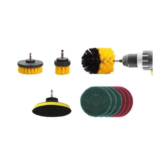 Σετ Βούρτσες Καθαρισμού για Δραπανοκατσάβιδο 10 τμχ AMiO 02593