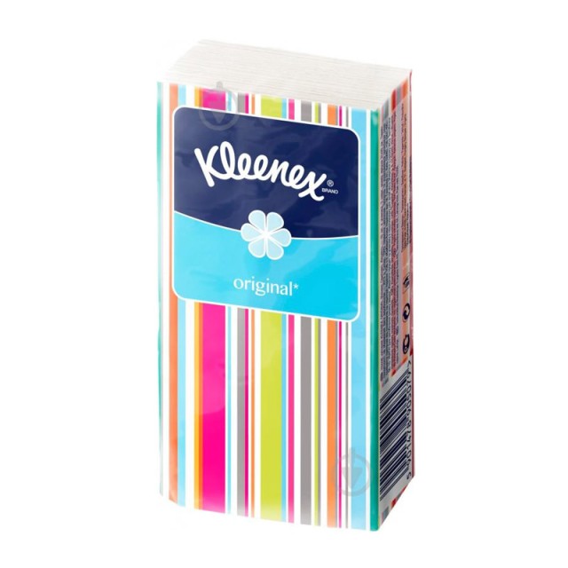 Σετ Χαρτομάντηλα Τσέπης Kleenex Original 60 τμχ OSKH001-6PCS