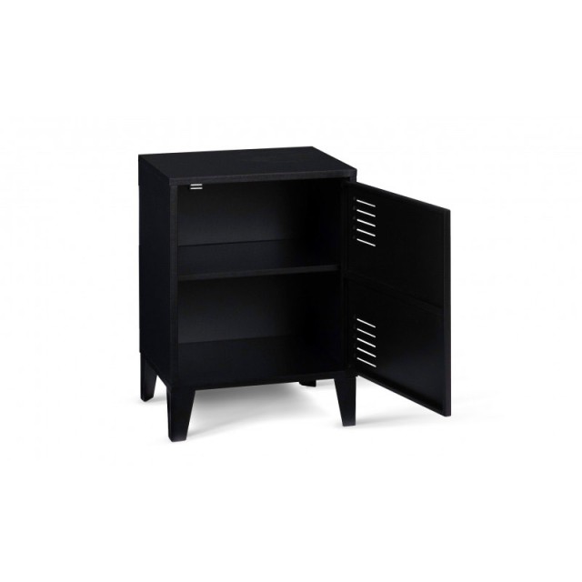 Σετ Ξύλινα Κομοδίνα με Μεταλλικά Πόδια 40 x 30 x 53 cm 2 τμχ Storen Idomya 30130386