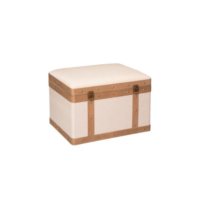 Σετ Ξύλινα Μπαούλα Αποθήκευσης 50.5 x 37 x 35 cm 3 τμχ Atmosphera 1...