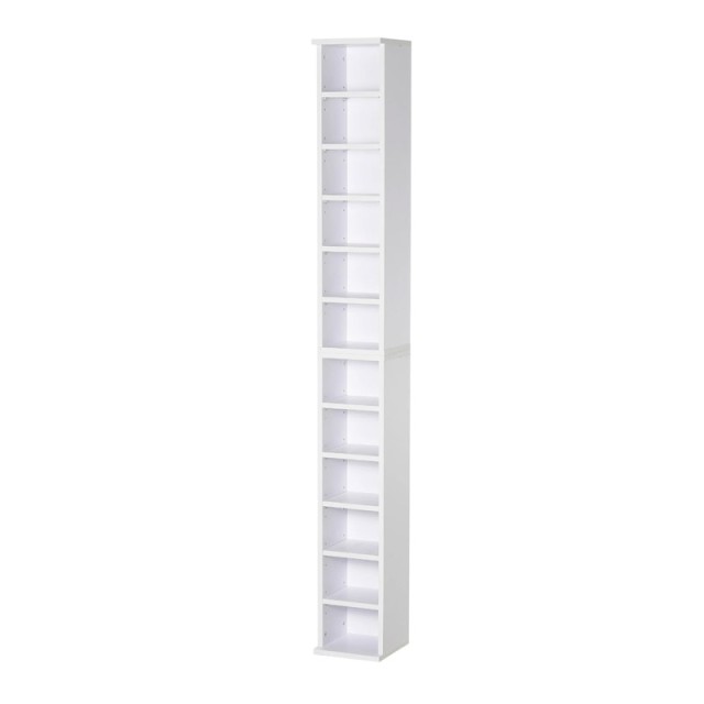 Σετ Ξύλινες Βιβλιοθήκες με 6 Ράφια 21 x 22.5 x 88.5 cm 2 τμχ HOMCOM...