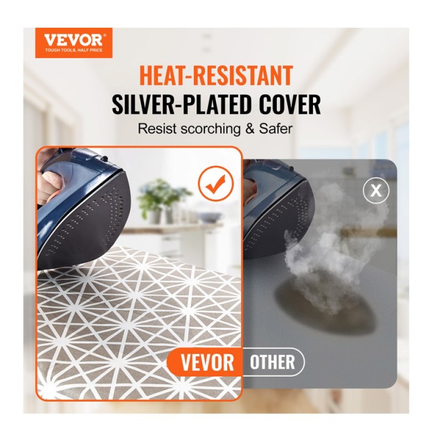 Σιδερώστρα για Σίδερο Ατμού Σπαστή 1292 x 334 x 915 mm VEVOR TYBCG1... Σιδερώστρα για Σίδερο Ατμού Σπαστή 1292 x 334 x 915 mm VEVOR TYBCG1...