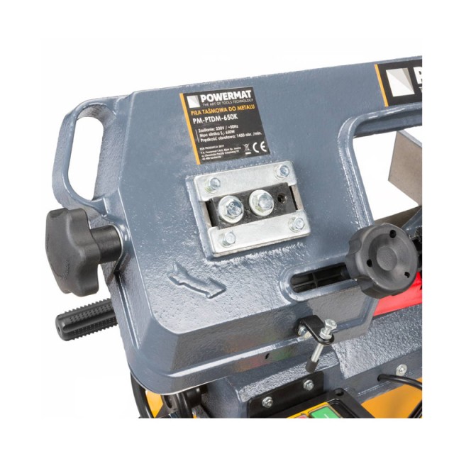 Σιδηροπρίονο Ταινίας Μετάλλου 650 W POWERMAT PM-PTDM-650S