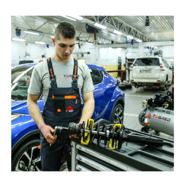 Συμπιεστής Ελατηρίων Ανάρτησης με 3 Σετ Πιατέλων TAGRED TA1353