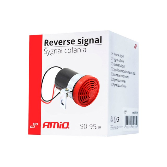 Σειρήνα Όπισθεν Αυτοκινήτου 12V 90-95 dB AMiO 01728