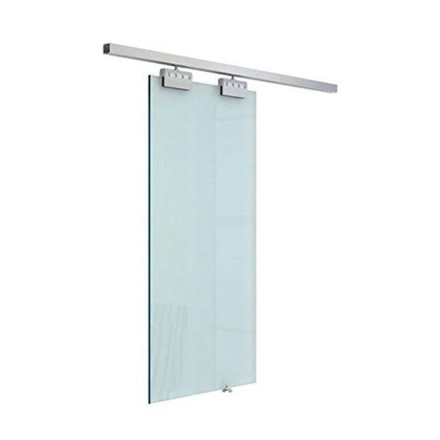 Εσωτερική Συρόμενη Γυάλινη Πόρτα 102.5 x 205 cm HOMCOM E7-0015