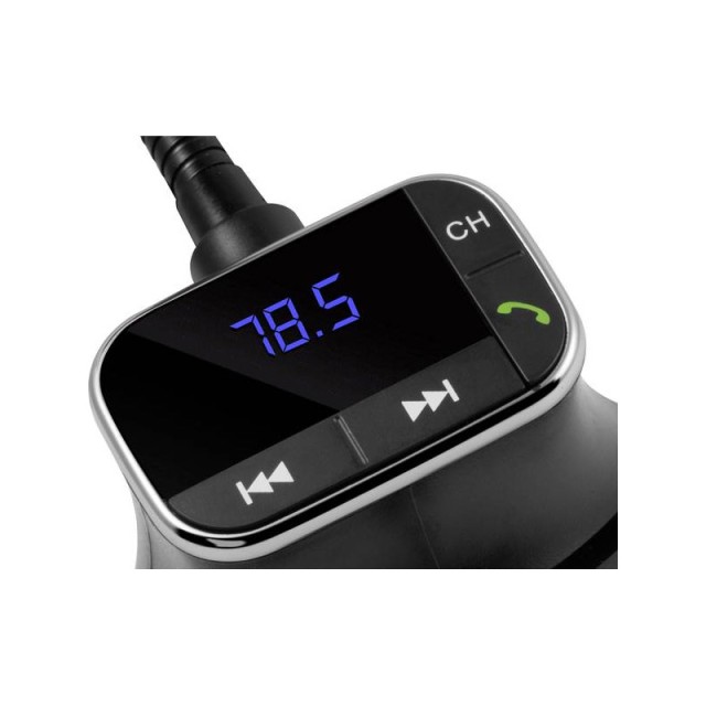 Συσκευή Bluetooth FM Transmitter με Βάση Ασύρματης Φόρτισης Technaxx FMT1200BT