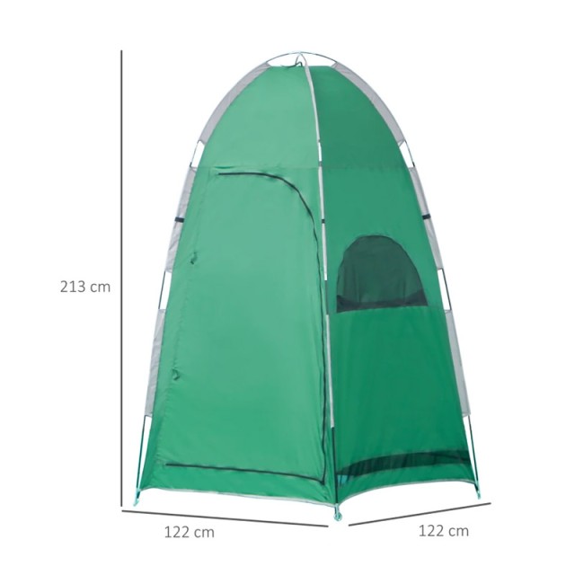 Σκηνή Αλλαγής Ρούχων / Ντους 122 x 122 x 213 cm Outsunny A20-281