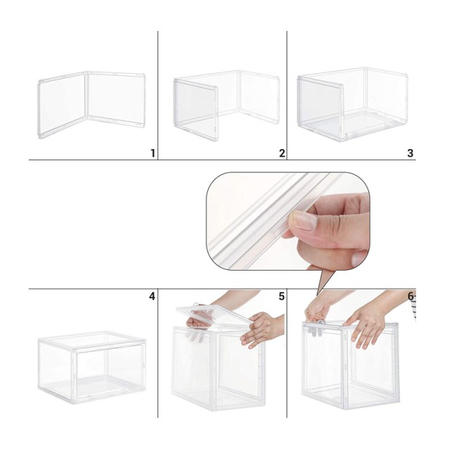 Stand Αποθήκευσης 3 Ζευγαριών Παπουτσιών 36 x 28 x 22 cm Songmics L...