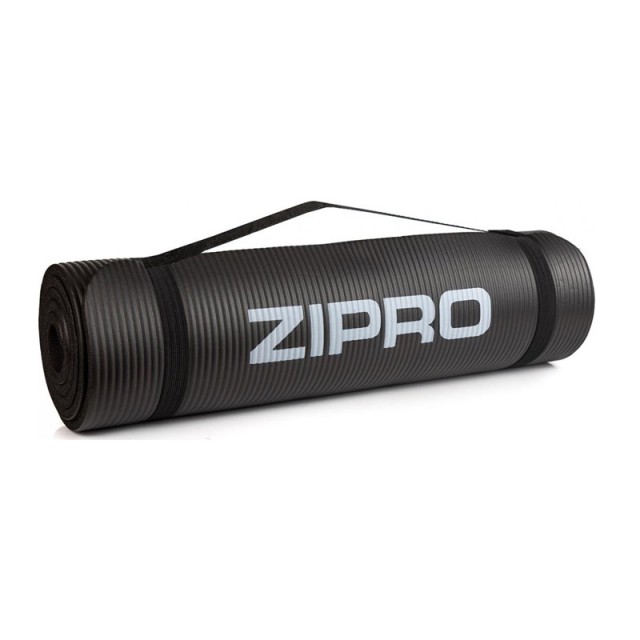 Στρώμα Γυμναστικής για Yoga και Pilates 180 x 60 cm Χρώματος Μαύρο Zipro 6413511