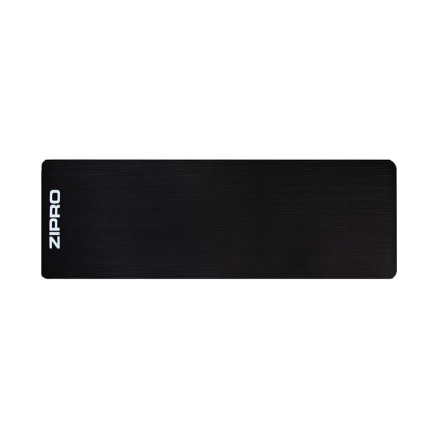 Στρώμα Γυμναστικής για Yoga και Pilates 180 x 60 cm Χρώματος Μαύρο Zipro 6413511