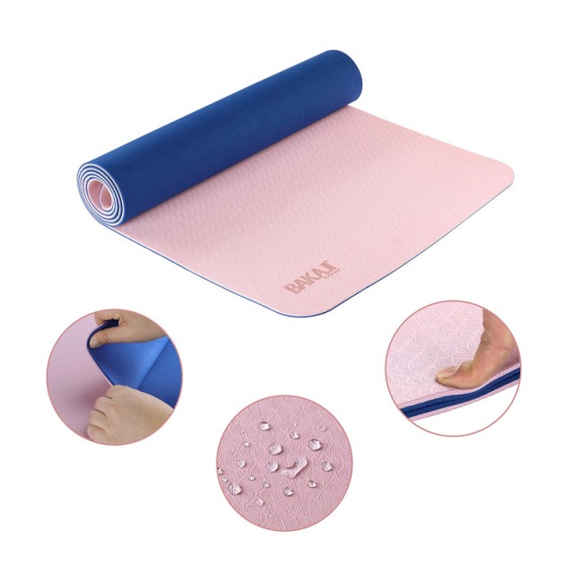 Στρώμα Γυμναστικής για Yoga και Pilates Διπλής Όψεως 61 x 183 cm Bakaji 02837807