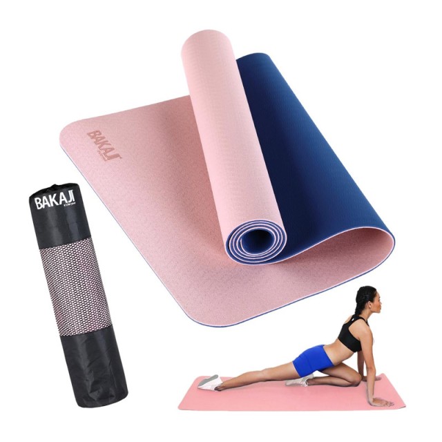 Στρώμα Γυμναστικής για Yoga και Pilates Διπλής Όψεως 61 x 183 cm Ba...