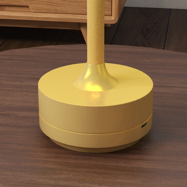 HOMCOM Wireless Lamp Touch LED Light 3 Tones and Επαναφορτιζόμενη Μ...
