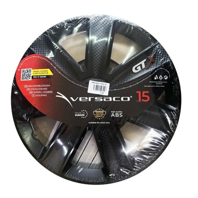 Τάσι Αυτοκινήτου GTX 15 Μαύρο Carbon Versaco 10324 Τάσι Αυτοκινήτου GTX 15 Μαύρο Carbon Versaco 10324