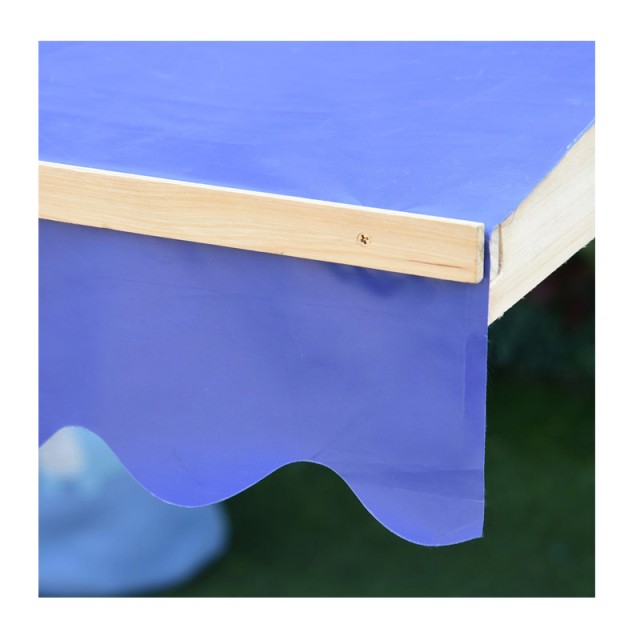 Ξύλινη Τετράγωνη Αμμοδόχος με Οροφή Σκίασης 120 x 120 x 120 cm Outs... Ξύλινη Τετράγωνη Αμμοδόχος με Οροφή Σκίασης 120 x 120 x 120 cm Outs...