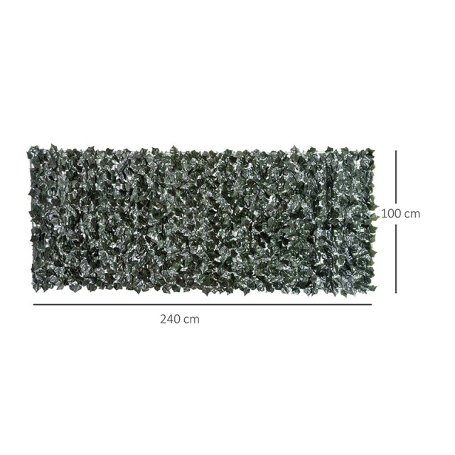 Τεχνητή Φυλλωσιά 240 x 100 cm Outsunny 844-199