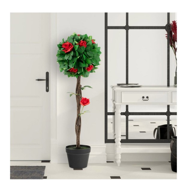 Τεχνητό Φυτό Καμέλια 94 cm Costway HZ10119