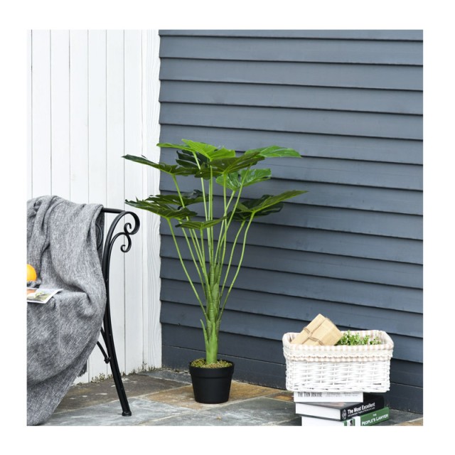 Τεχνητό Φυτό Monstera 85 cm Outsunny 844-365