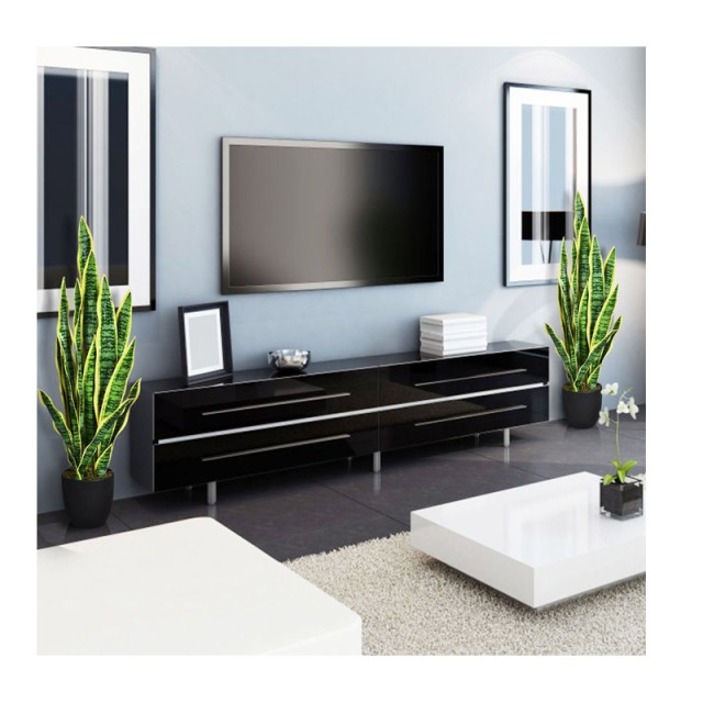 Τεχνητό Φυτό Sansevieria 90 cm Costway HW63230
