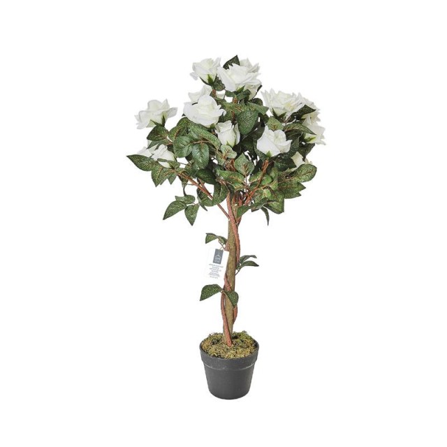 Τεχνητό Φυτό Τριαντάφυλλο 90 cm Home Deco Factory HD4198