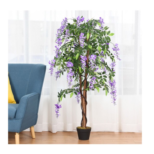 Τεχνητό Φυτό Wisteria 150 cm Costway HW59512