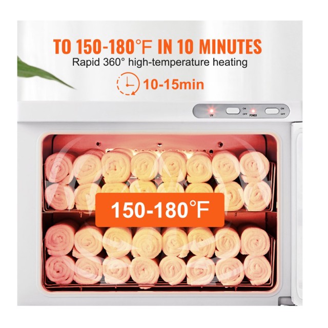 Θερμαντήρας Πετσετών 23 Lt 200 W VEVOR MJJRJBS23LJR1G3TCV2