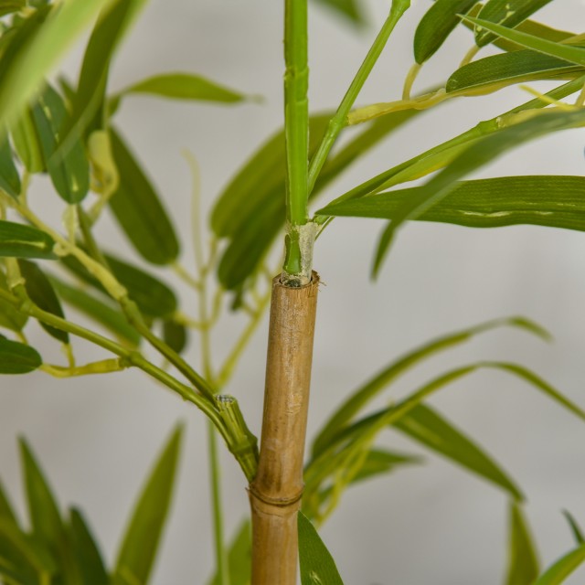 Τεχνητό Φυτό Bamboo σε Γλάστρα 120 cm HOMCOM 830-429