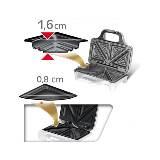 Τοστιέρα - Σαντουιτσιέρα 900 W MPM MOP-34