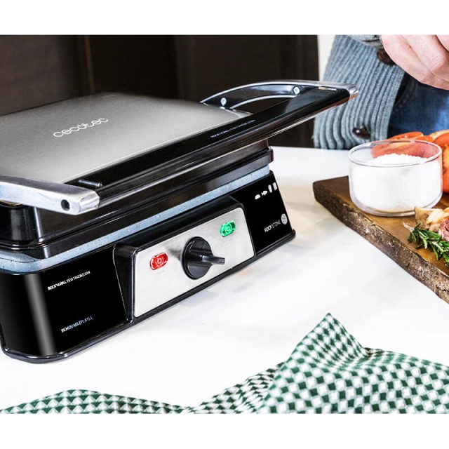 Τοστιέρα - Γκριλ 1500 W Rock’nGrill Take&Clean Cecotec CEC-03060