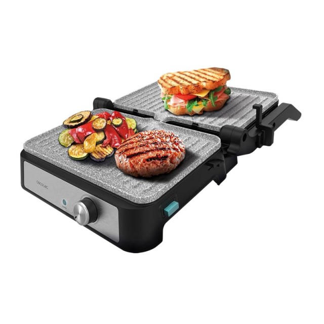 Τοστιέρα - Γκριλ 1500 W RocknGrill 1500 Take&Clean Stone Cecotec CEC-02994