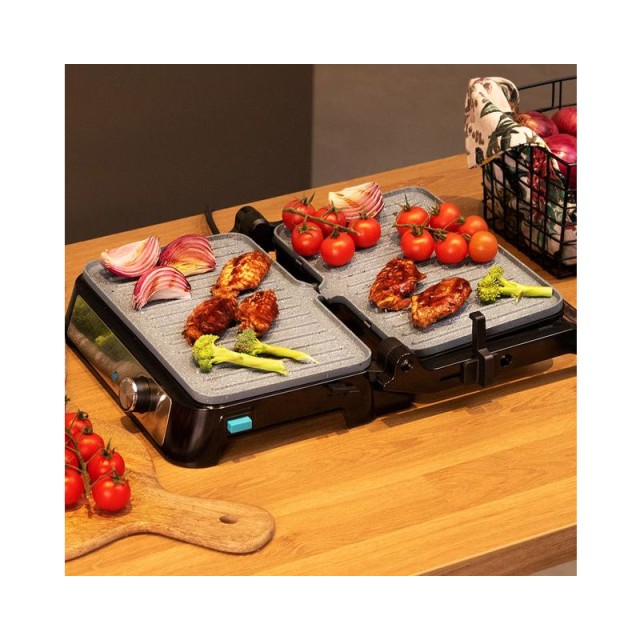Τοστιέρα - Γκριλ 1500 W RocknGrill 1500 Take&Clean Stone Cecotec CEC-02994