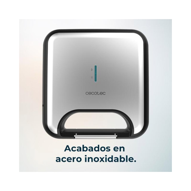 Τοστιέρα - Σαντουιτσιέρα 800 W RocknToast Square + Cecotec CEC-02953