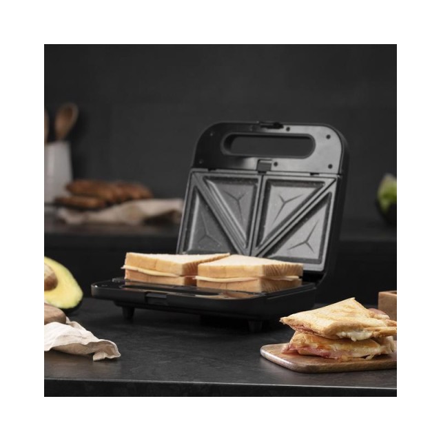 Τοστιέρα - Σαντουιτσιέρα - Βαφλιέρα 3 σε 1 800 W RocknToast 1000 Ce...