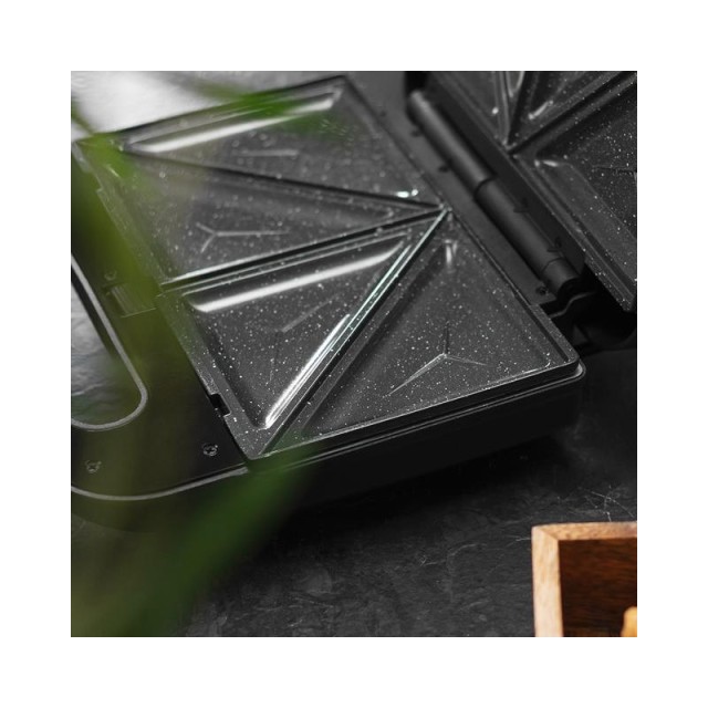 Τοστιέρα - Σαντουιτσιέρα - Βαφλιέρα 3 σε 1 800 W RocknToast 1000 Ce...