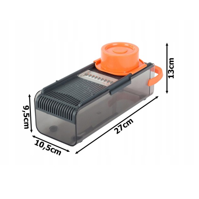 Τρίφτης Λαχανικών και Φρούτων 27 x 10.5 x 9.5 cm Verk Group 5907451345627