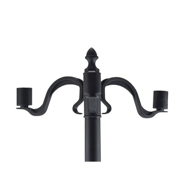 Τριπλό Ηλιακό LED Φανάρι Κήπου Κολόνα 182.5 cm Outsunny 842-109