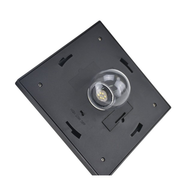 Τριπλό Ηλιακό LED Φανάρι Κήπου Κολόνα 182.5 cm Outsunny 842-109