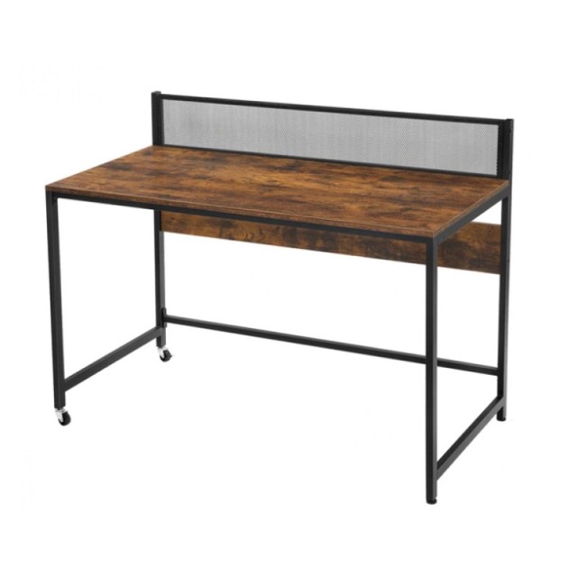 Τροχήλατο Μεταλλικό Γραφείο 120 x 60 x 94 cm VASAGLE LWD031B01 - 12 άτοκες δόσεις και 5% cash back