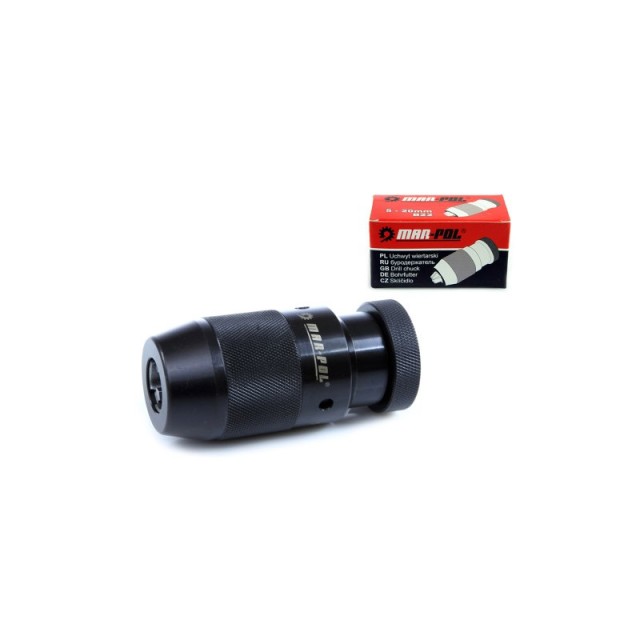 Τσοκ Δράπανου με Αυτόματο Κλείδωμα 5-20 mm B22 MAR-POL M79592