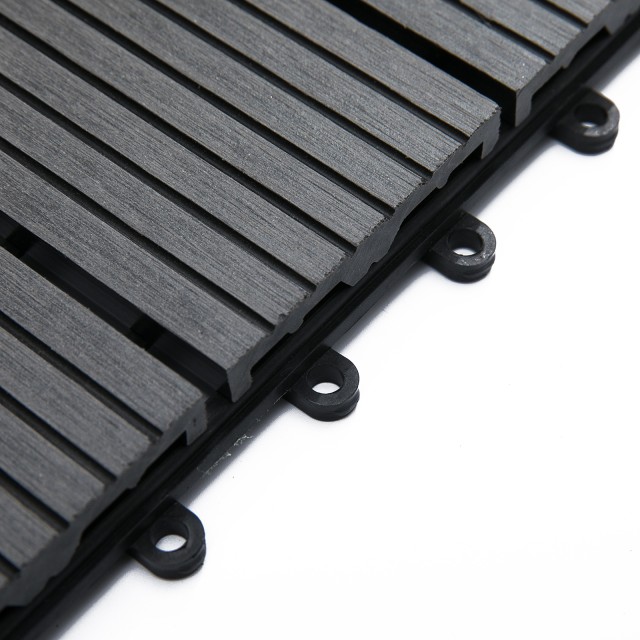Outsunny Garden Tiles Interlocking Σετ 11 πλακάκια πλακοστρώσεων κή...