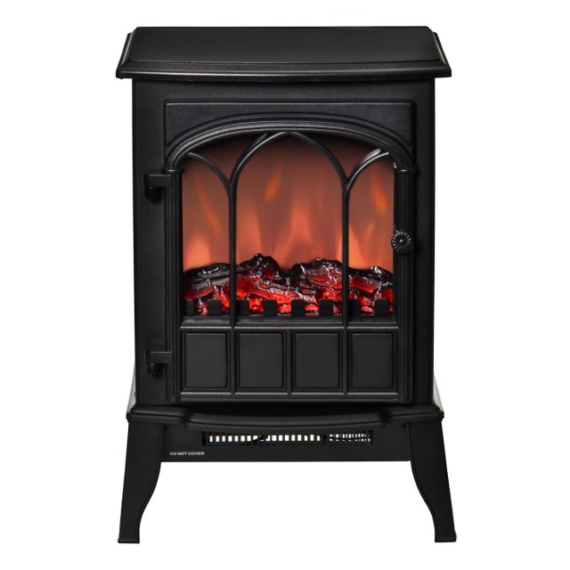 Homcom Ηλεκτρικό τζάκι δαπέδου ισχύος 2000W, 39? 23 56,5 εκ 820-128