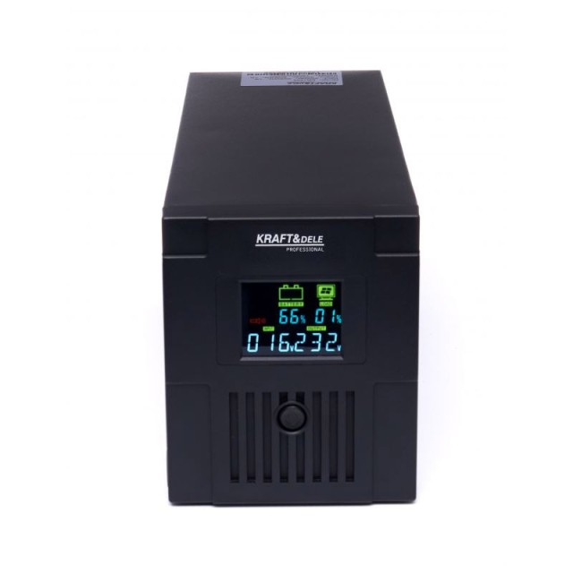 UPS με LCD Οθόνη 1500 VA 900 W Kraft&Dele KD-1929