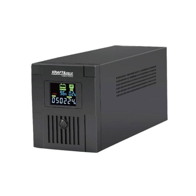 UPS με LCD Οθόνη 2000 VA 1200 W Kraft&Dele KD-1930 UPS με LCD Οθόνη 2000 VA 1200 W Kraft&Dele KD-1930